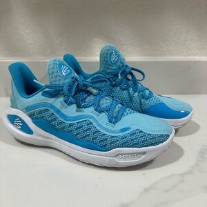 Men’s Under Armour Curry Flow 11 Mouthguard Sneakers